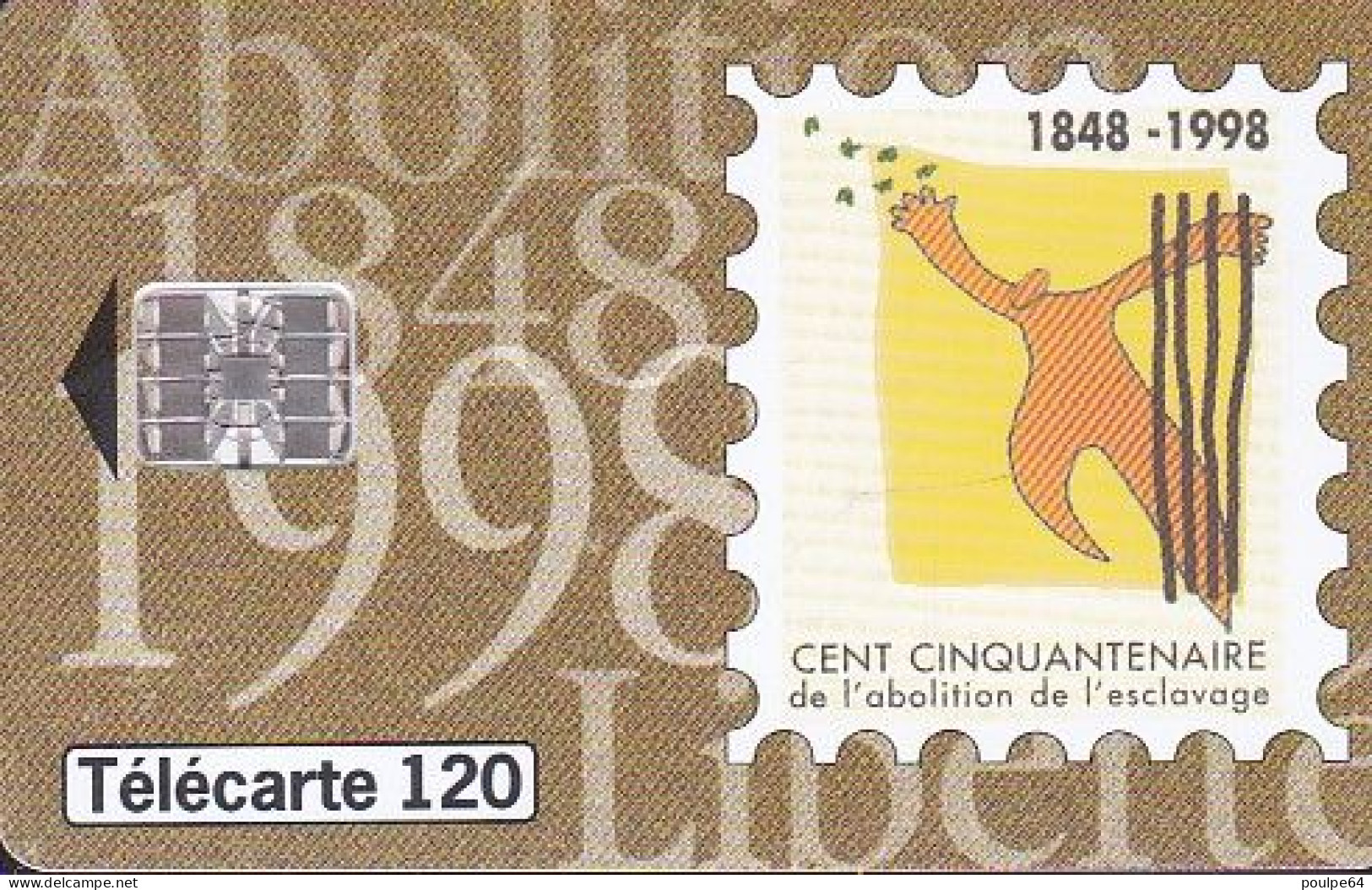 F898 06/1998 - ABOLITION DE L'ESCLAVAGE - 120 SC7 - 1998