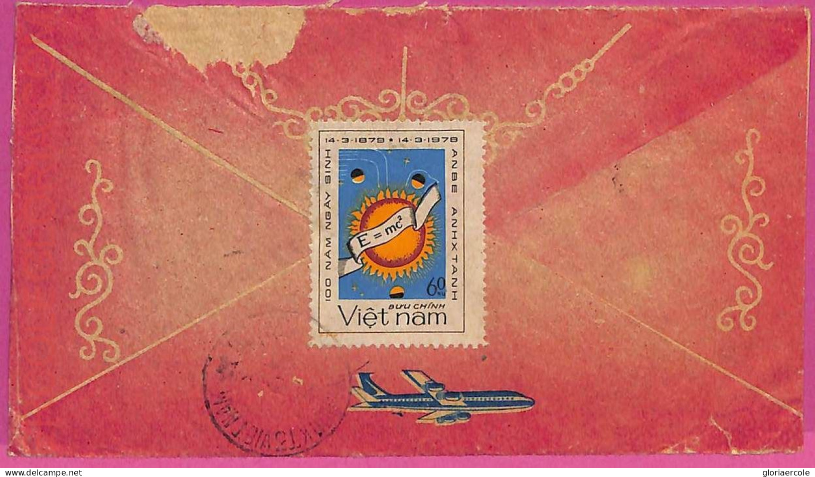 Ag1547 - VIETNAM - Postal History -  COVER To NORWAY 1980's - Viêt-Nam