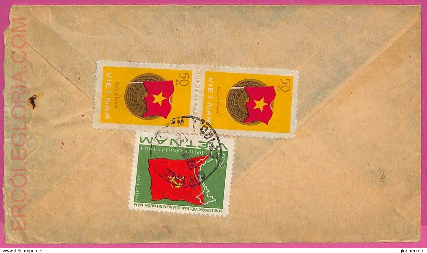 Ag1546 - VIETNAM - Postal History -  COVER To NORWAY 1978 - Viêt-Nam