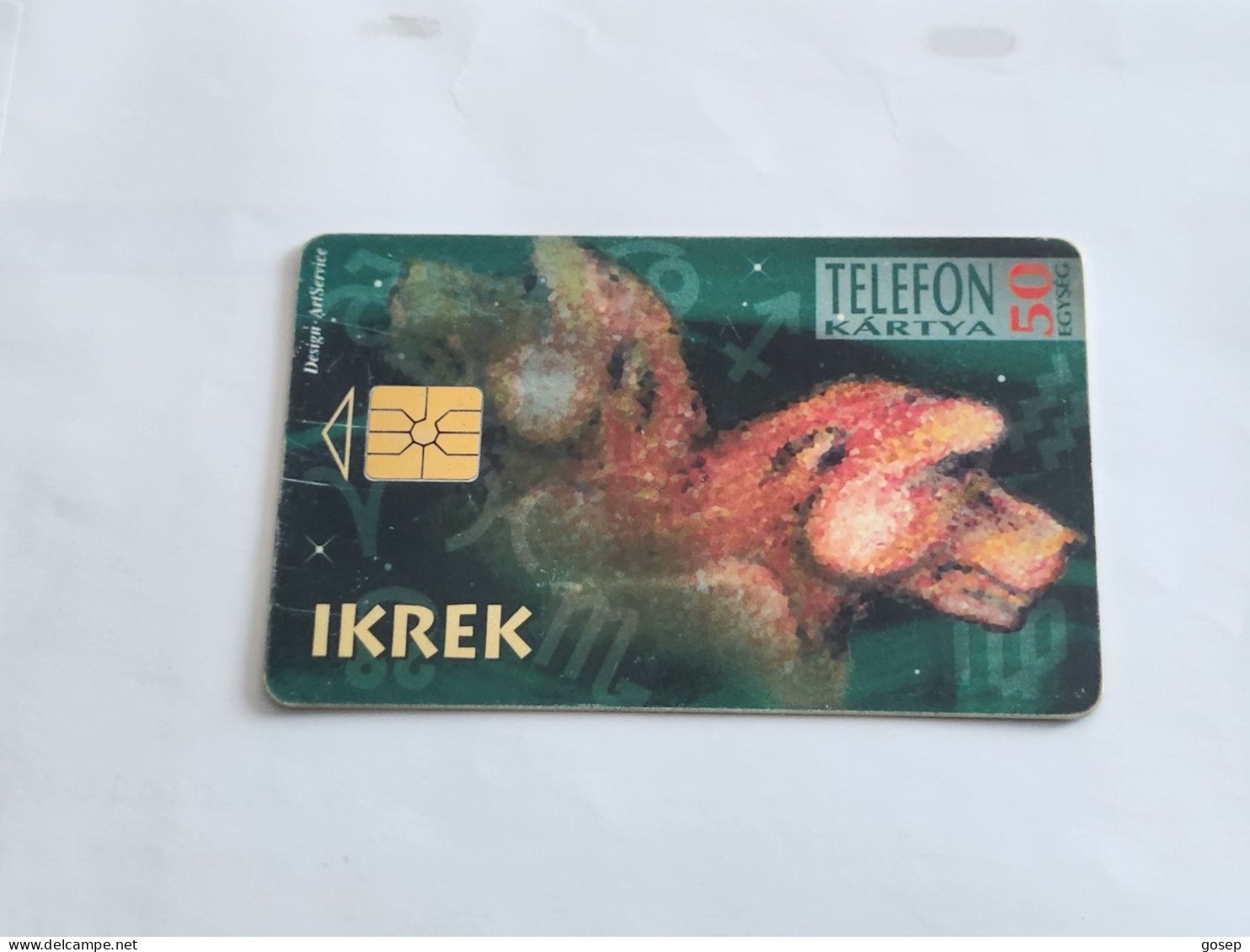 HUNGARY-(HU-P-1995-16A)-HOROSKOP-IKREK-(131)(50units)(GEM1016AC183)(tirage-200.000)-USED CARD+1card Prepiad Free - Ungarn