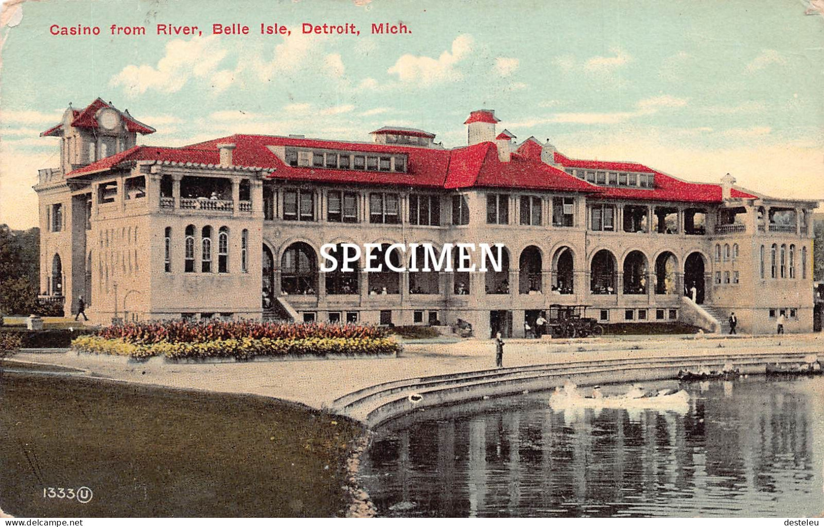 Casino From River - Belle Isle - Detroit - Detroit