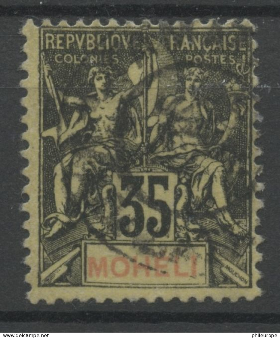 Moheli (1906) N 9 (o) - Used Stamps