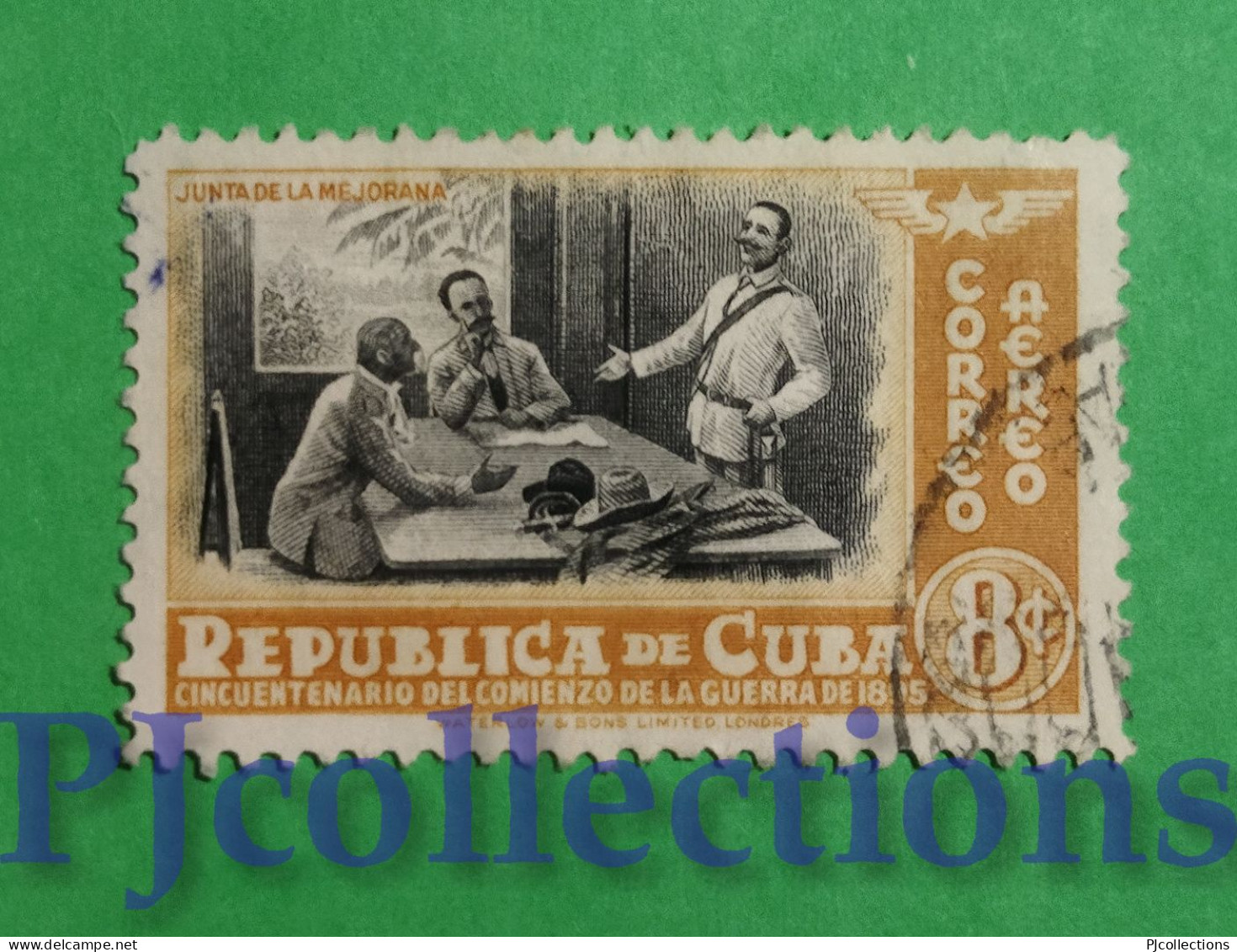 S685 - CARAIBI - CARIBBEAN 1948 JUNTA DE LA MAJORANA 8c USATO - USED - Used Stamps