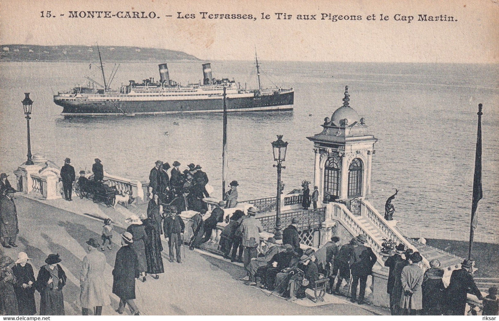 MONACO(BATEAU PAQUEBOT) - Hafen