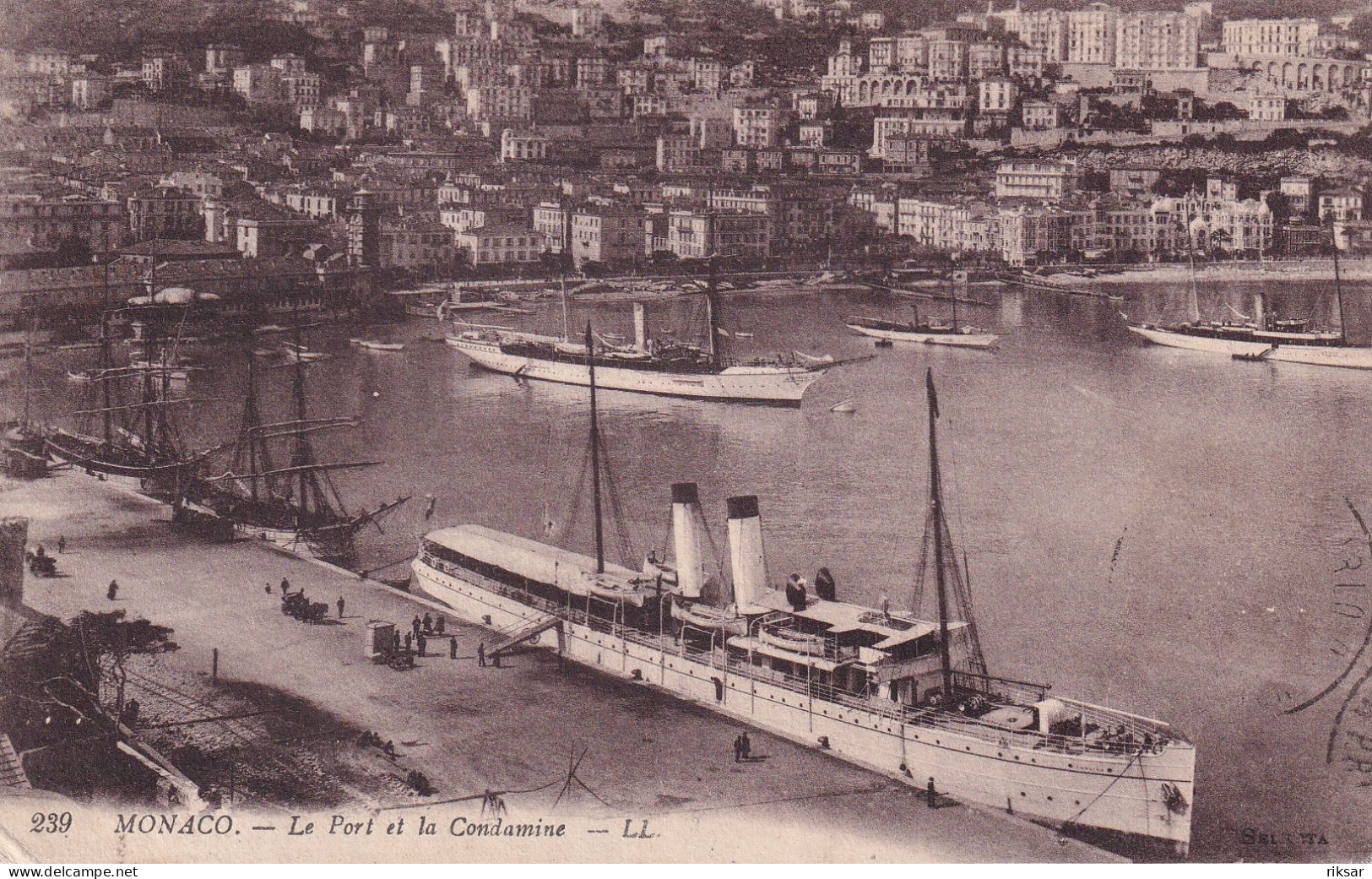 MONACO(BATEAU PAQUEBOT) - Puerto