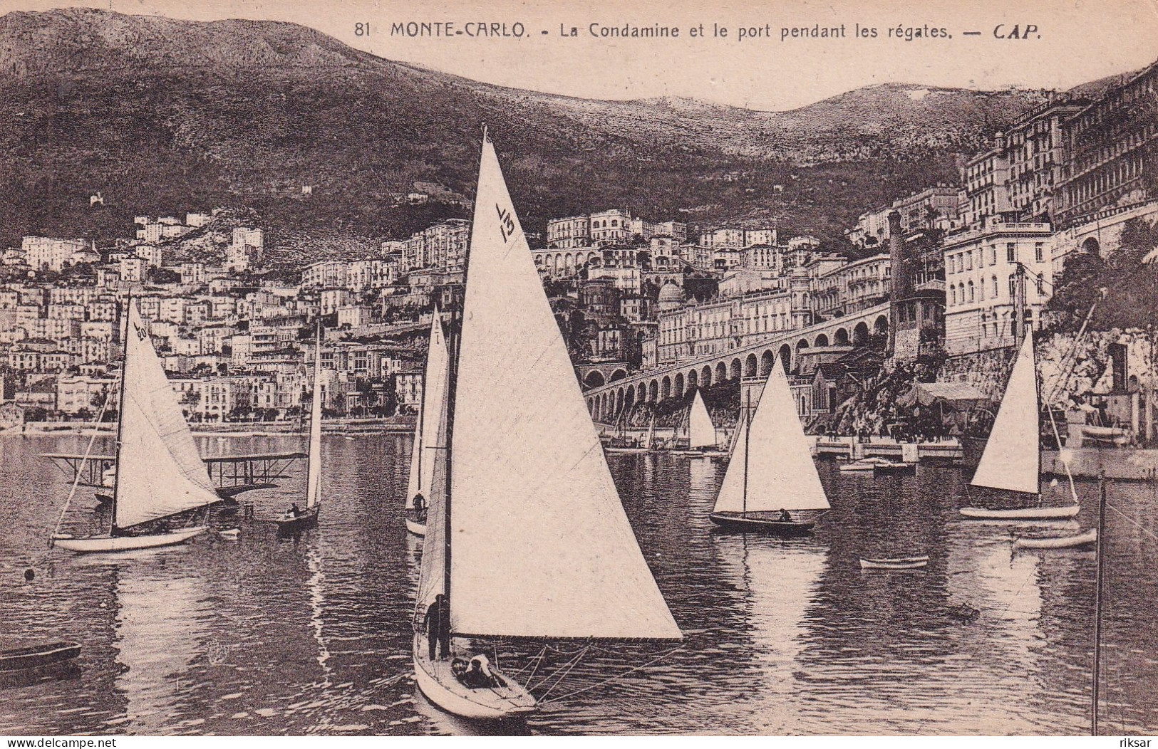 MONACO(BATEAU A VOILE) REGATES - Haven