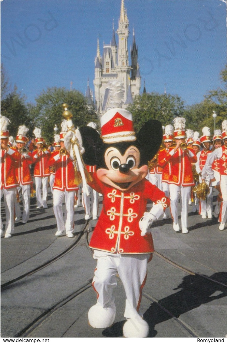 CARTOLINA  WALT DISNEY WORLD,ORLANDO,FLORIDA,STATI UNITI-STRIKE UP THE BAND-VIAGGIATA 1985 - Orlando