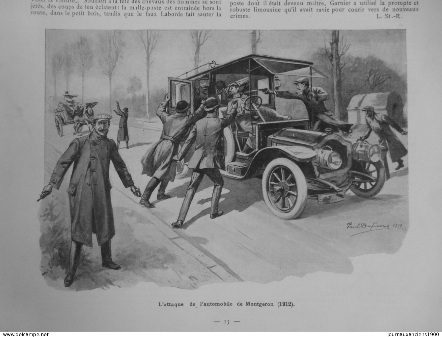 1912 ANARCHISTE BONNOT BANDIT ASSISES 8 JOURNAUX ANCIENS - Ohne Zuordnung