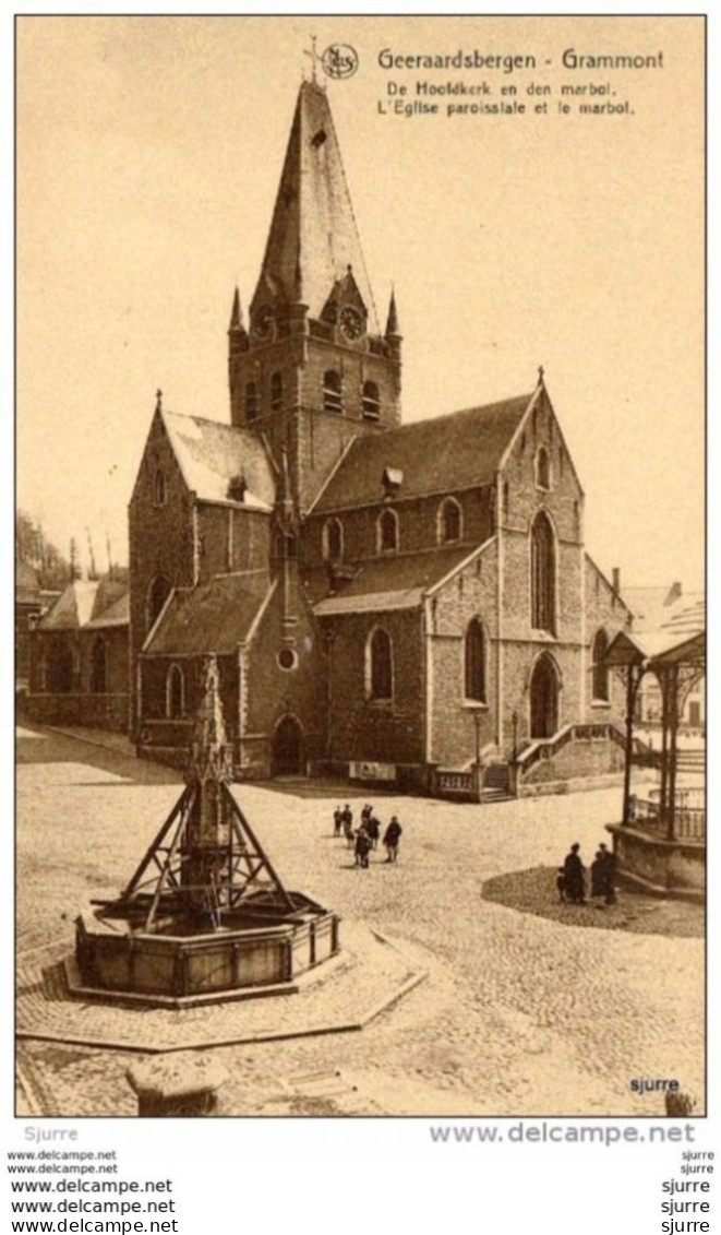 Geraardsbergen - Geeraardsbergen / Grammont - De Hoofdkerk En Den Marbol - L'église * - Geraardsbergen