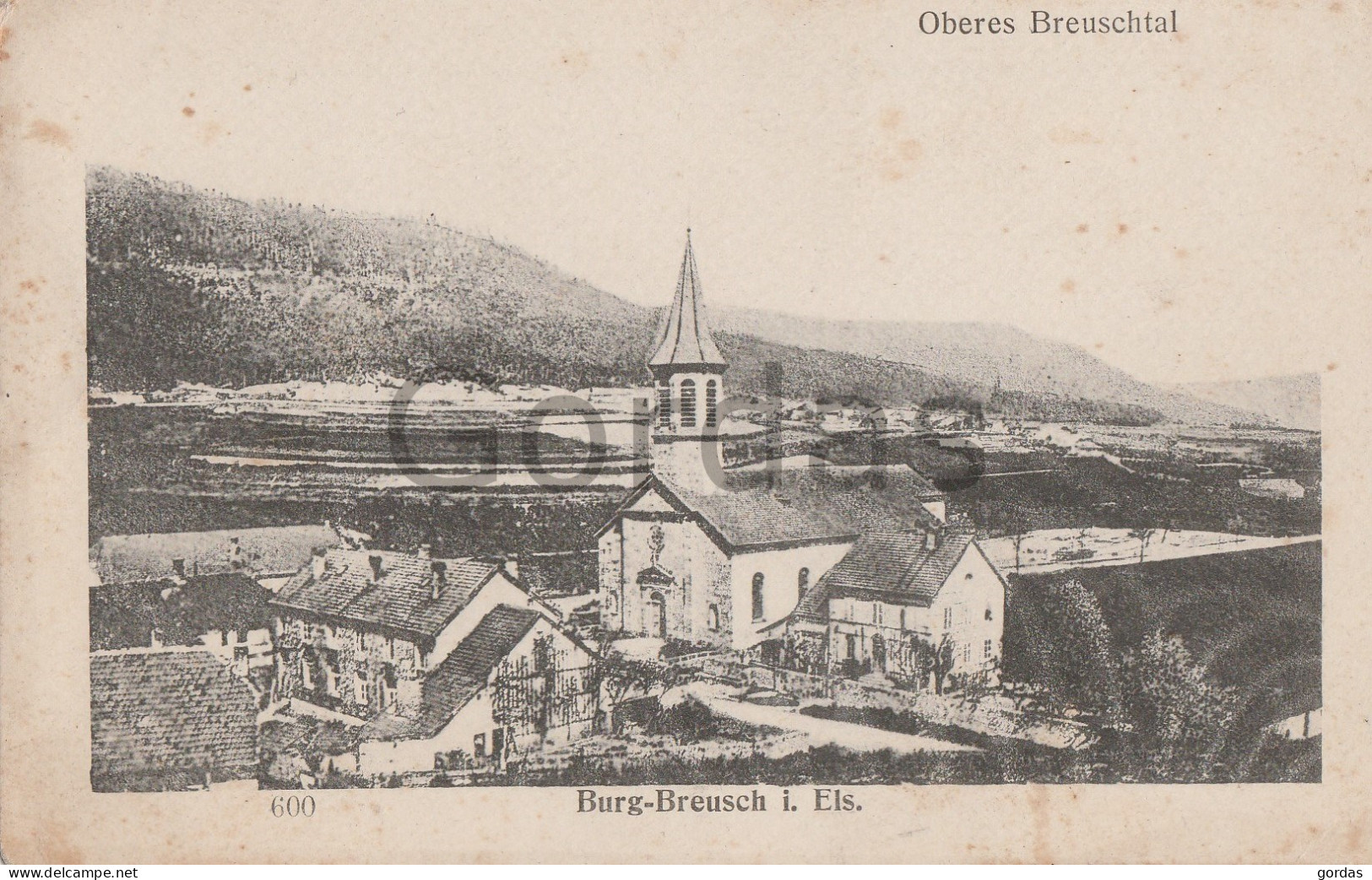 France - Burg Breusch - Bourg Bruche - Mutzig