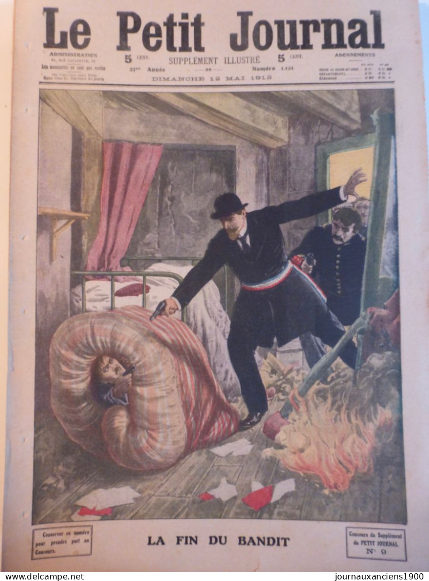 1912 ANARCHISTE BONNOT ARRESTATION CONFRONTATION INSTRUCTION 15 JOURNAUX ANCIENS - Sin Clasificación