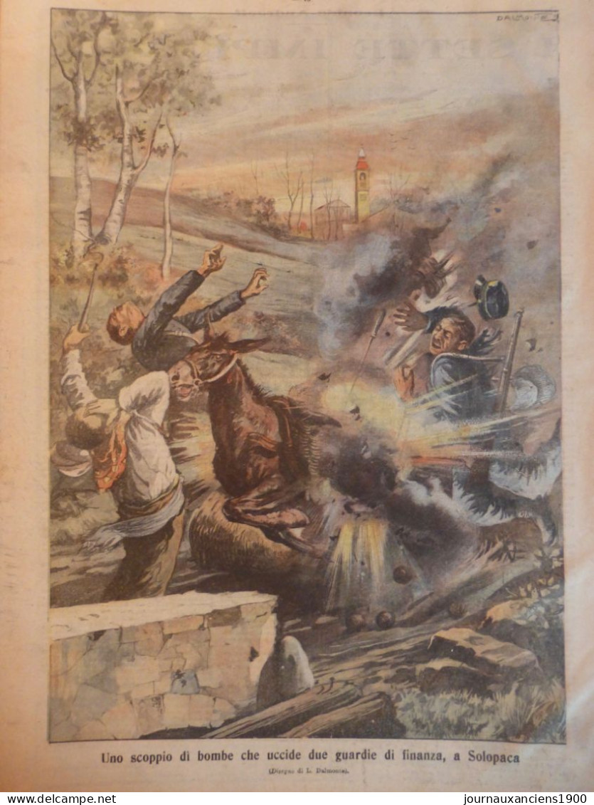 1894 1909 ANARCHISTE ATTENTAT BOMBE DYNAMITE 11 JOURNAUX ANCIENS - Non Classés