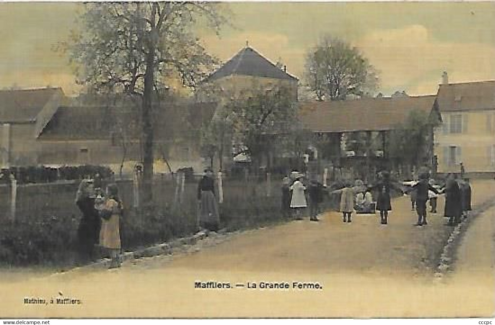 CPA Maffliers - La Grande Ferme - Maffliers