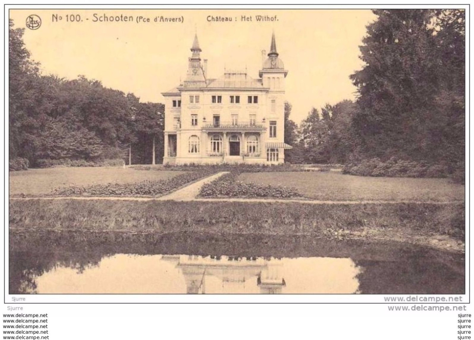 SCHOTEN / Schooten - Kasteel - Château Het WITHOF - Schoten