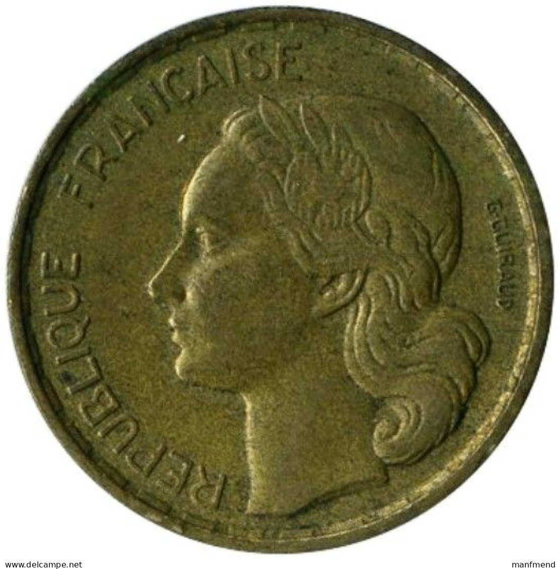 France - 1952 - KM 917.1 - 20 Francs - VF+ - 20 Francs