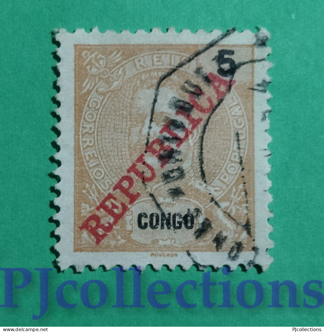 S691 - PORTUGUESE CONGO 1911 RE CARLOS - KING CARLOS 5r USATO - USED - Congo Portoghese