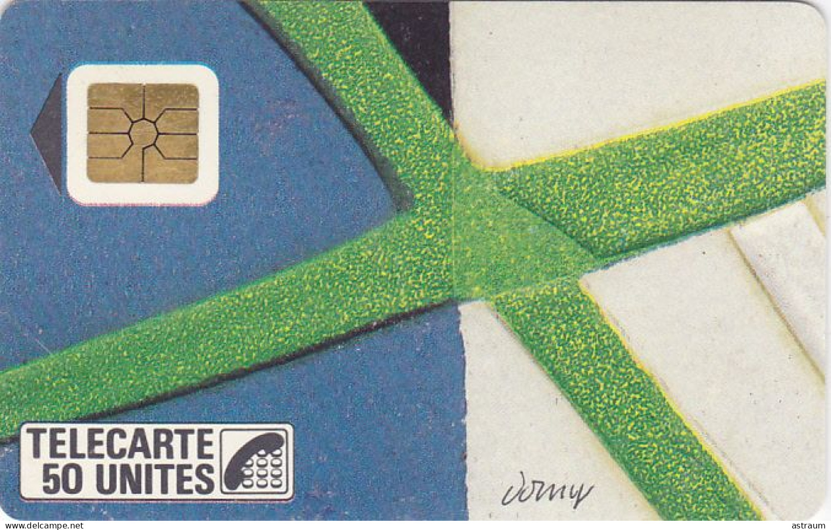 Telecarte C4 Luxe  - Croix Verte Tableau De Dorny - 50u - SO2 - 1988 - Reste 14 Unites - Interne Telefoonkaarten