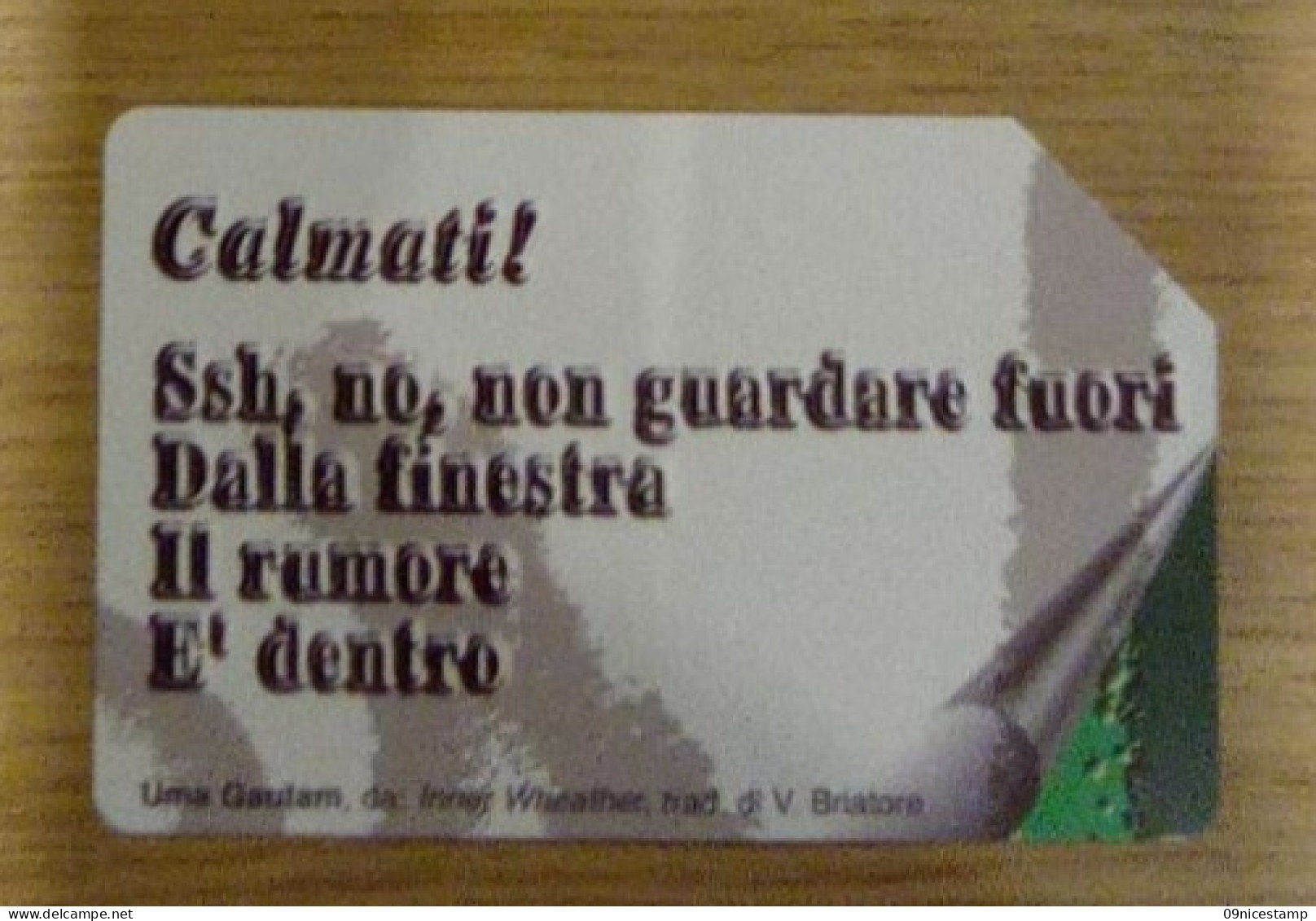 Italy, Telephonecard, Empty And Used - Publiques Ordinaires