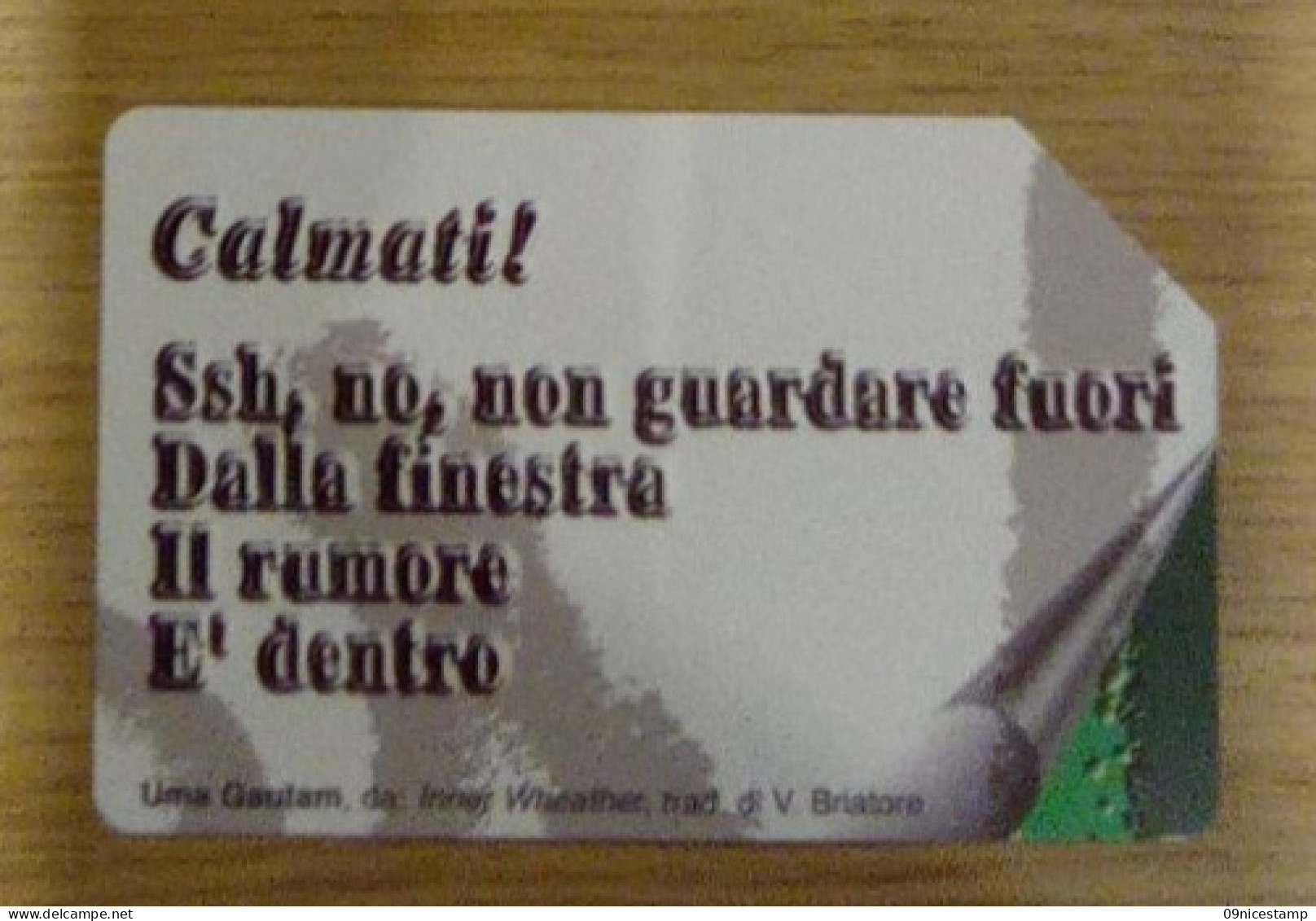 Italy, Telephonecard, Empty And Used - Openbaar Gewoon