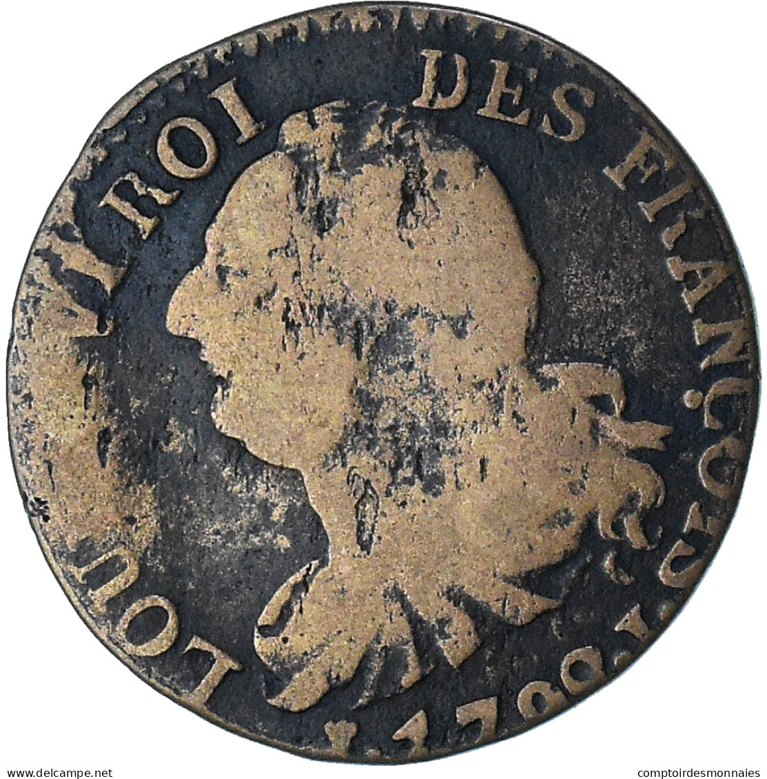 France, Louis XVI, 6 Deniers, 1792 / AN 4, Limoges, B+, Métal De Cloche - Otros & Sin Clasificación