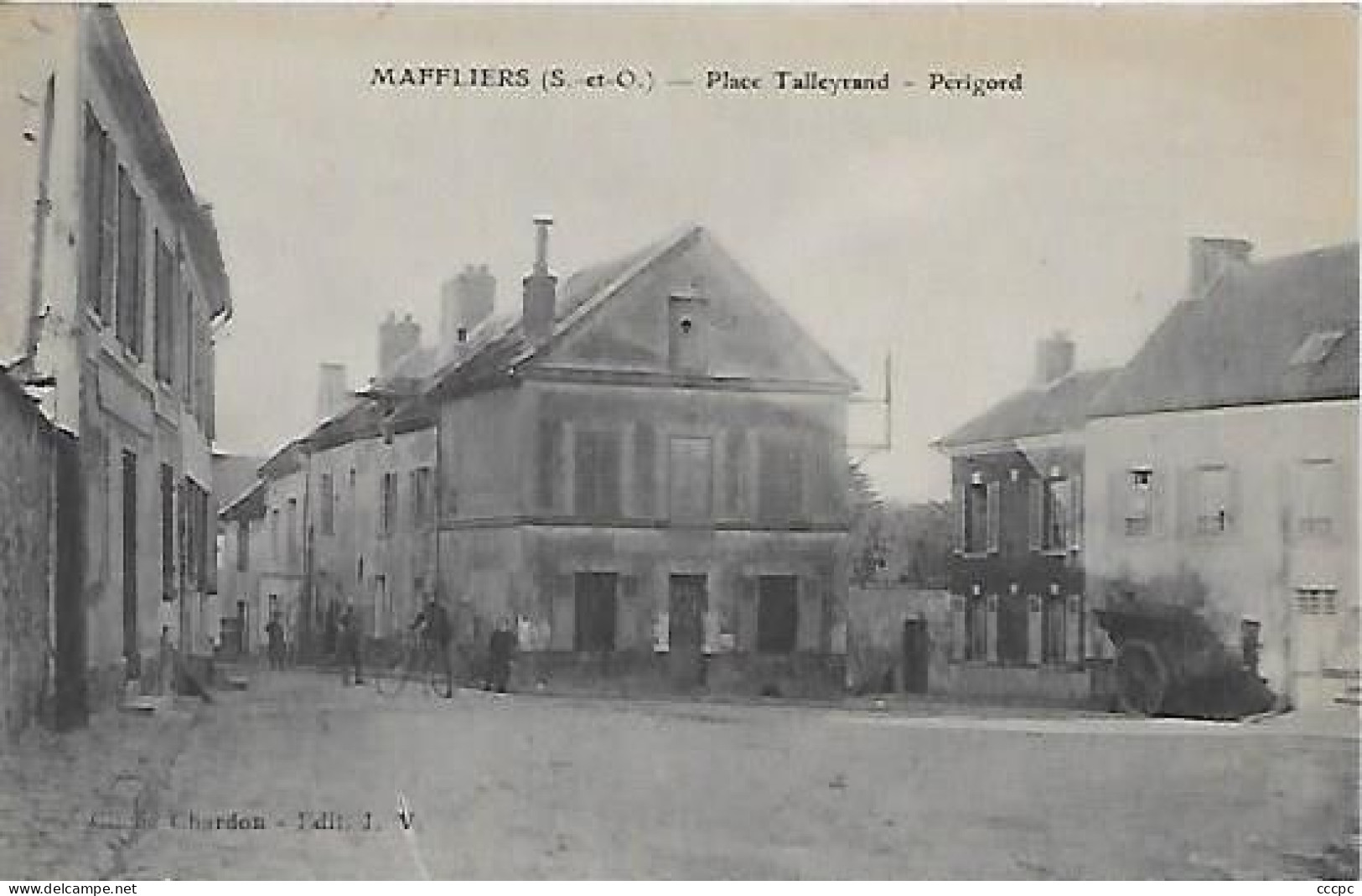 CPA Maffliers Place Talleyrand Périgord - Maffliers