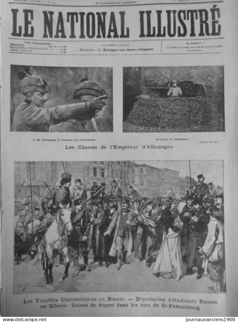 1879 1909 ANARCHISTE RUSSIE NIHILISTE ATTENTAT REVOLUTION 16 JOURNAUX ANCIENS