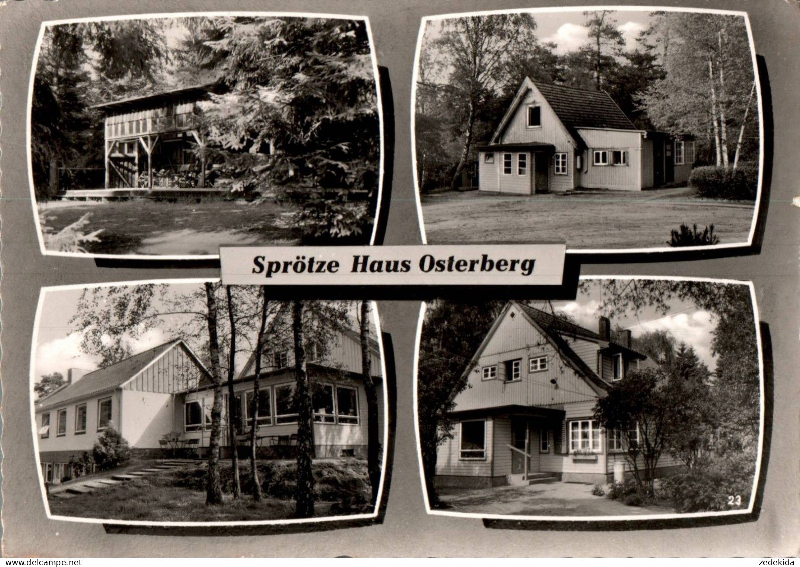 G7717 - Sprötze - Buchholz In Der Nordheide - Haus Osterberg - Lagerbauer & Co - Buchholz