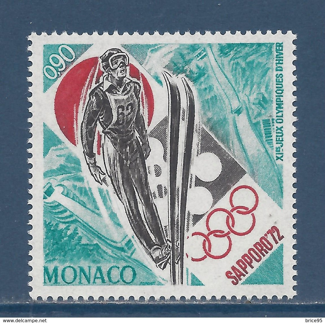 Monaco - YT N° 882 ** - Neuf Sans Charnière - 1972 - Nuevos