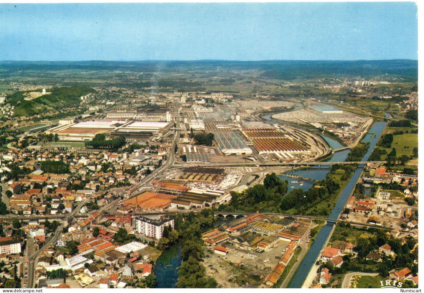 Sochaux Belle Vue Aérienne Usines Peugeot - Sochaux