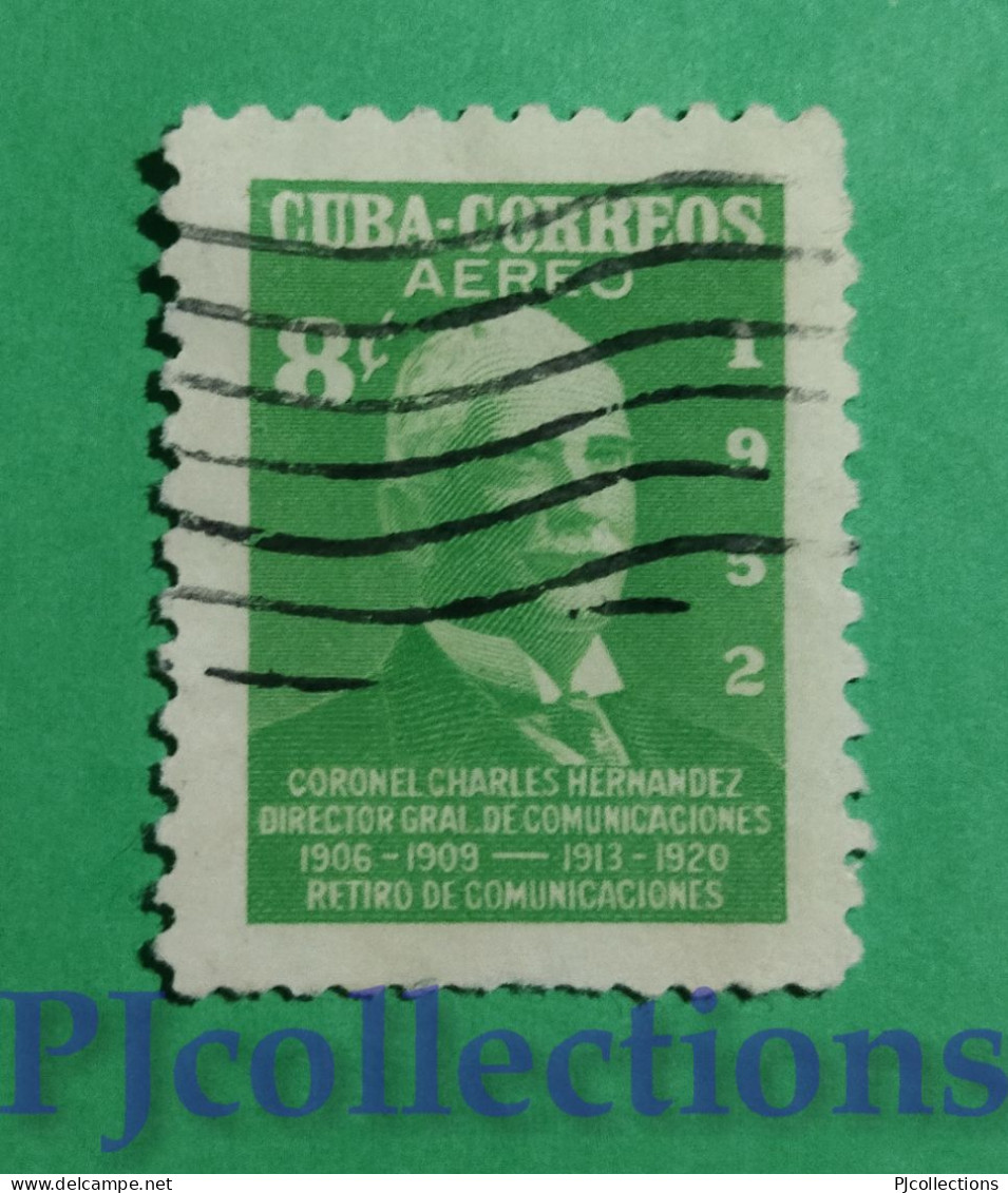 S696 - CARAIBI - CARIBBEAN 1952 POSTA AEREA - AIRMAIL 8c USATO - USED - Used Stamps