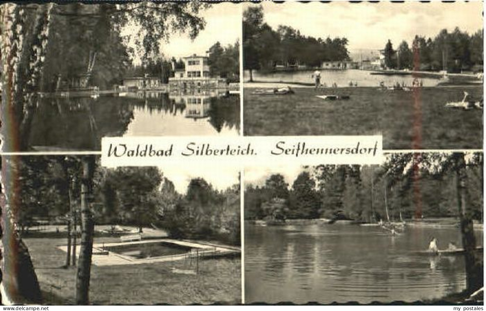 70121896 Seifhennersdorf Seifhennersdorf Waldbad Silberteich X 1957 Seifhennersd - Seifhennersdorf