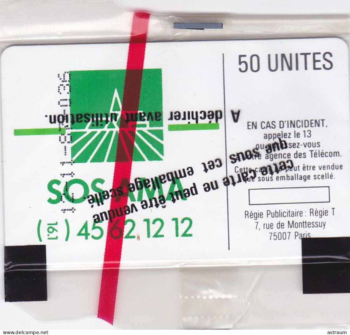 Telecarte D15 NSB - Groupama - 50u - So2 - 1988 - Telefoonkaarten Voor Particulieren