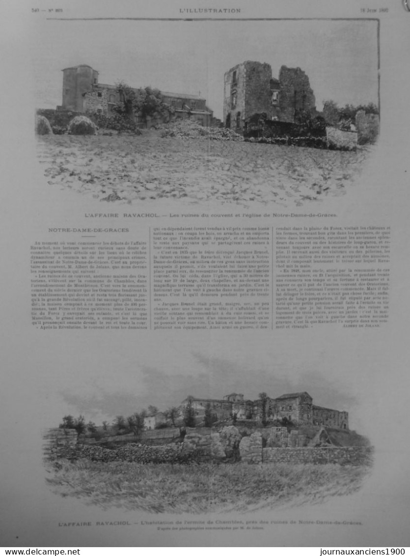 1892 ANARCHISTE RAVACHOL ATTENTAT DYNAMITE RESTAURANT VERY 5 JOURNAUX ANCIENS - Zonder Classificatie