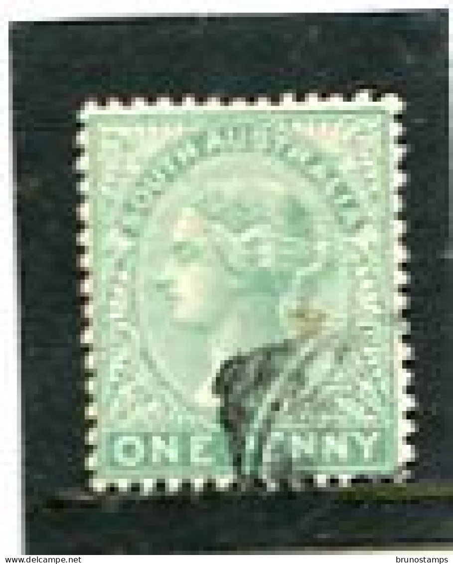 AUSTRALIA/SOUTH AUSTRALIA - 1893  1d  GREEN  PERF 15   FINE  USED  SG 173 - Used Stamps