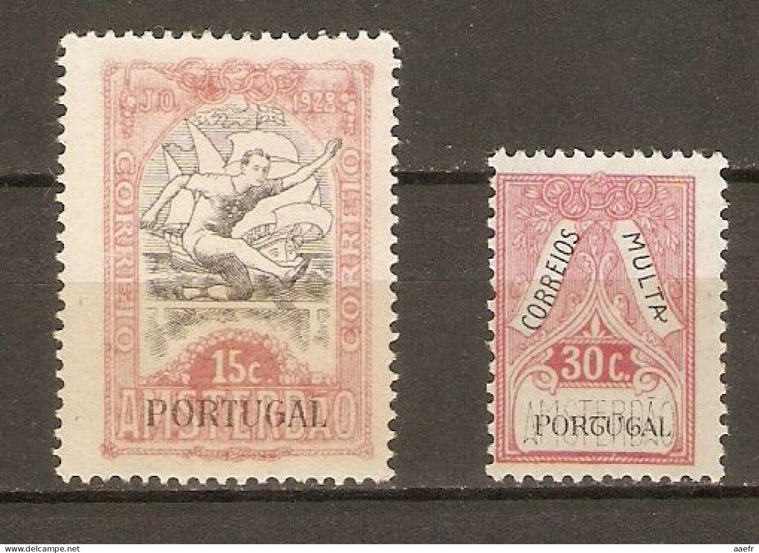 Portugal 1928 - Surtaxe YT 453 Obligatoire Au Profit Des JO D'Amsterdam + Timbre Taxe 48 En Cas De Non Affranchisement - Nuovi