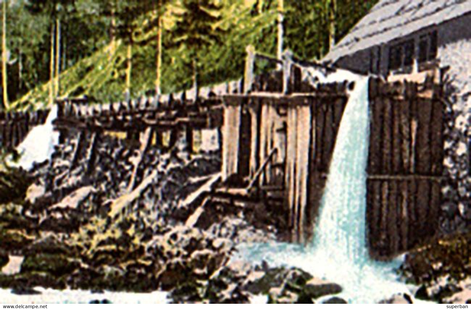 WIND. GARSTEN / OB.ÖST : STOFFERMÜHLE Beim PIESLING URSPRUNG / MOULIN à TISSU / FABRIC MILL - FORERUNNER ~ 1900 (am759) - Windischgarsten