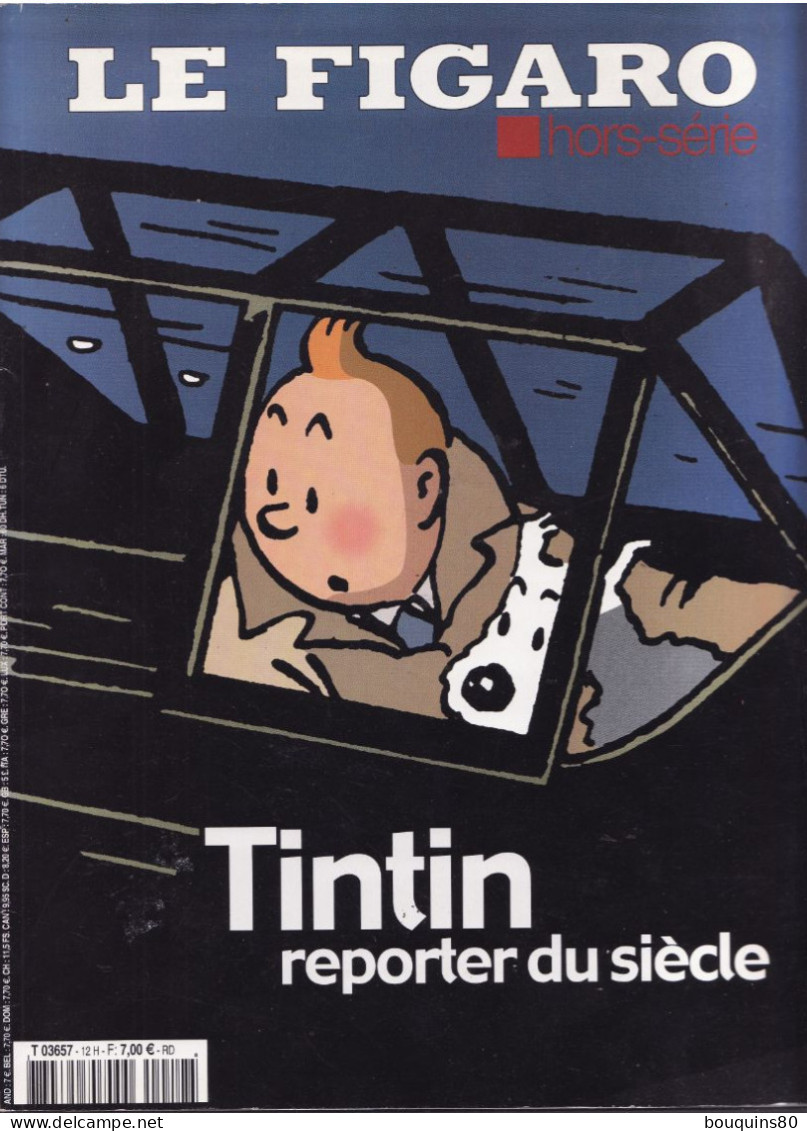 LE FIGARO Hors Série TINTIN REPORTER DU SIECLE - Press Books