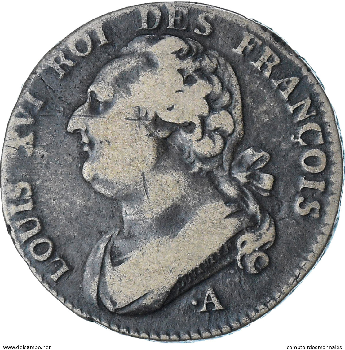 France, Louis XVI, 12 Deniers François, 1791 / AN 3, Paris, TB, Cuivre - Other & Unclassified