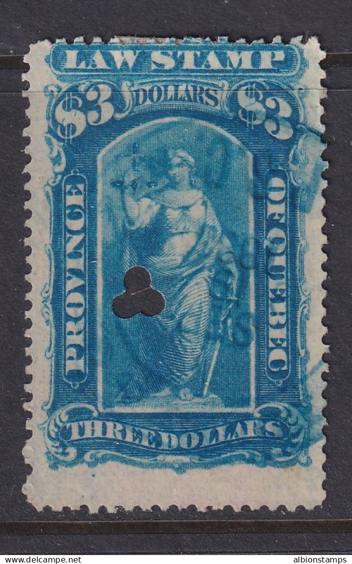 Canada Revenue (Quebec), Van Dam QL26, Used - Fiscaux