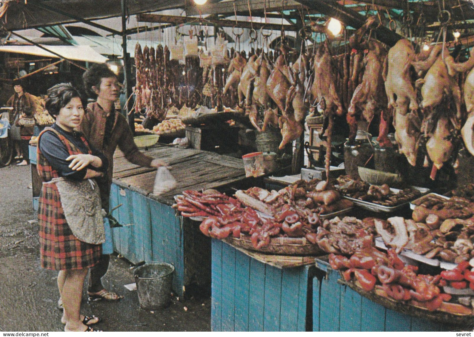 TAIWAN - Marché Couvert Dans Keelung - Taiwán