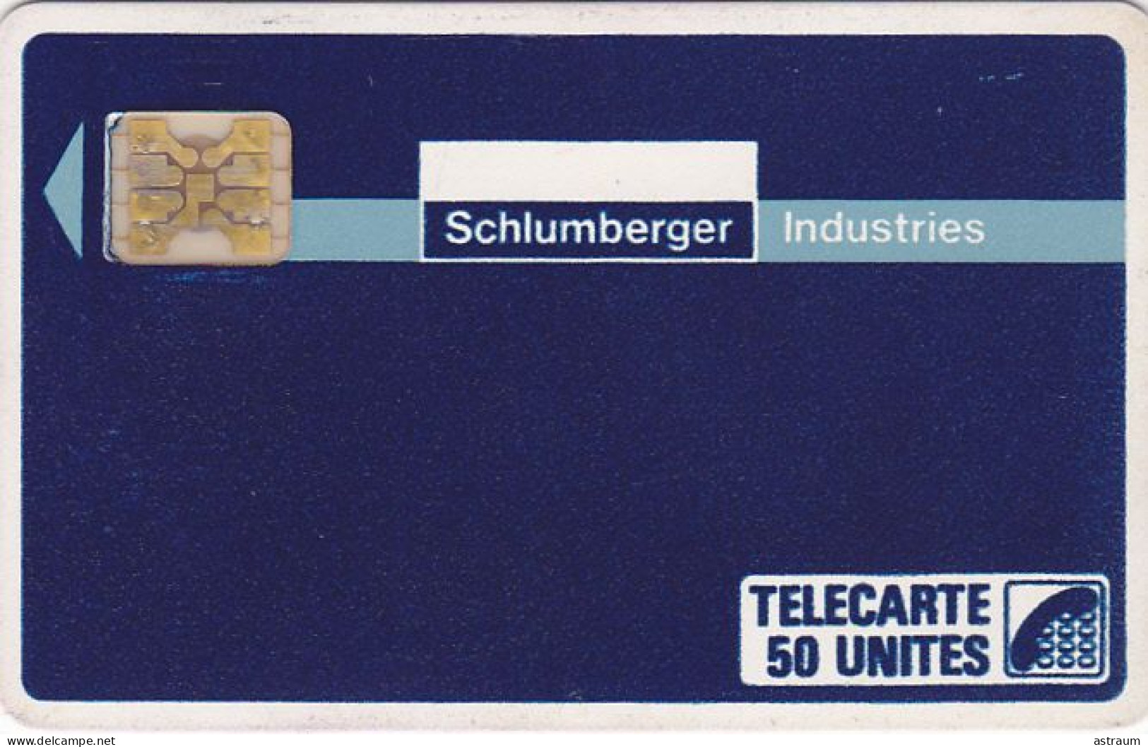 Telecarte D24 Luxe - Schlumberger Industries - 50u - Sc4ob - 1988 - Privat