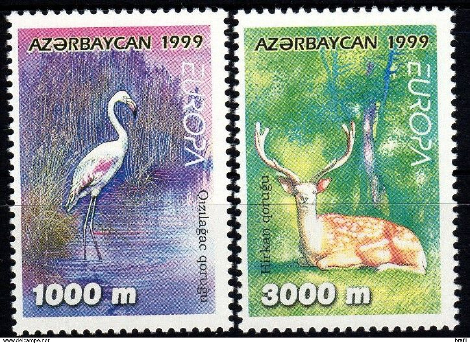 1999 Europa C.E.P.T., Azerbaigian Serie , Nuovo (**) - 1999