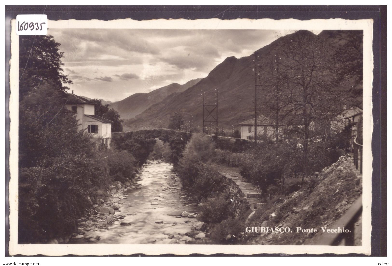 GIUBIASCO - PONTE VECCHIO - TB - Giubiasco