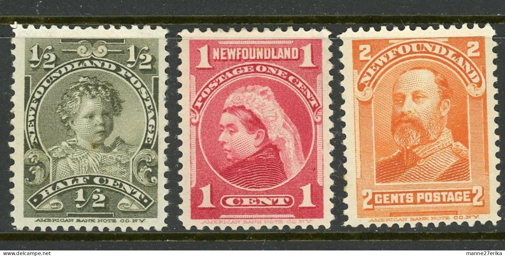 Newfoundland MH 1897 Royal Family - 1865-1902