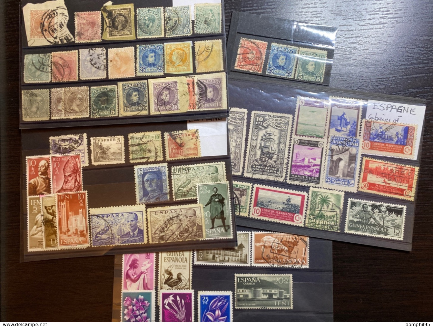 Espagne - Collection Timbres Anciens Et Colonies Tanger, IFNI,Guinée - Sammlungen