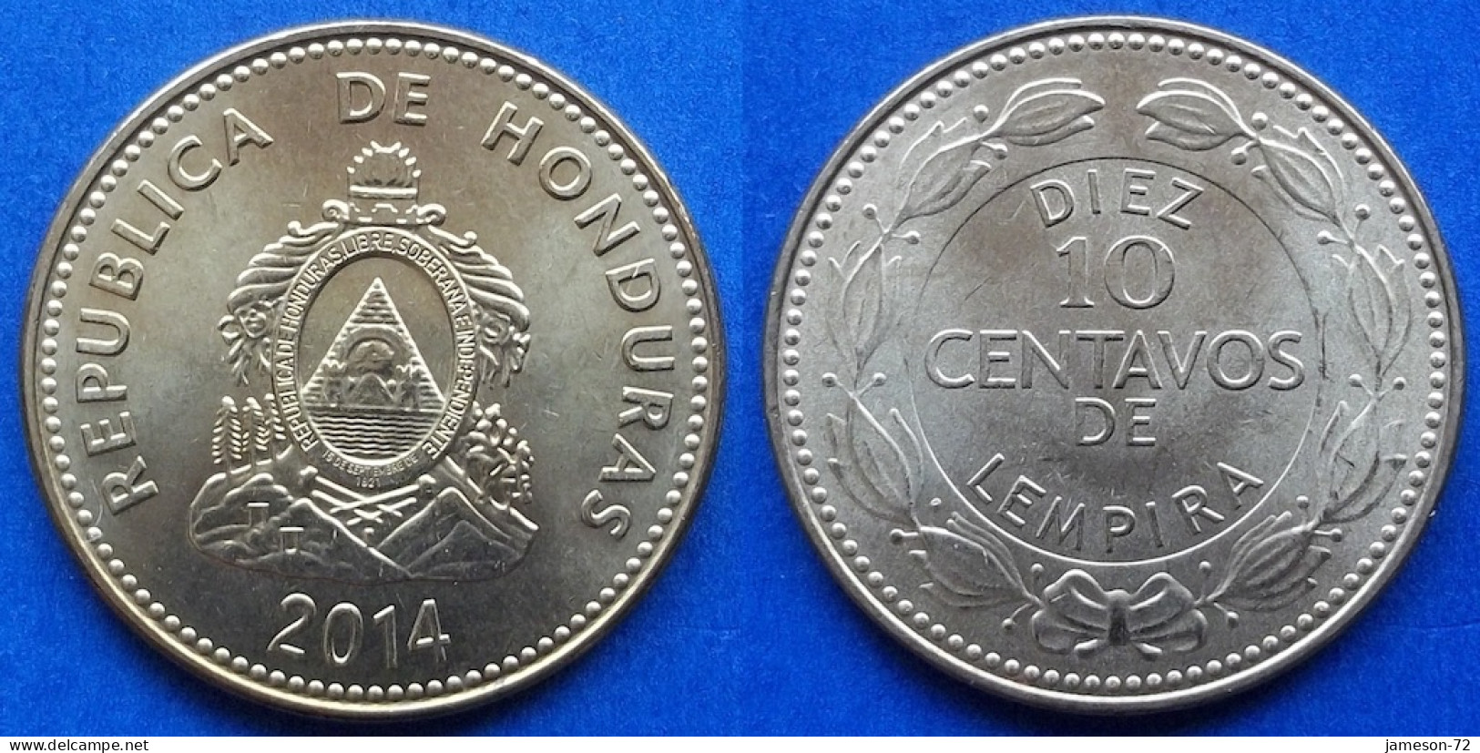 HONDURAS - 10 Centavos 2014 KM# 76.4a Monetary Reform - Edelweiss Coins - Honduras