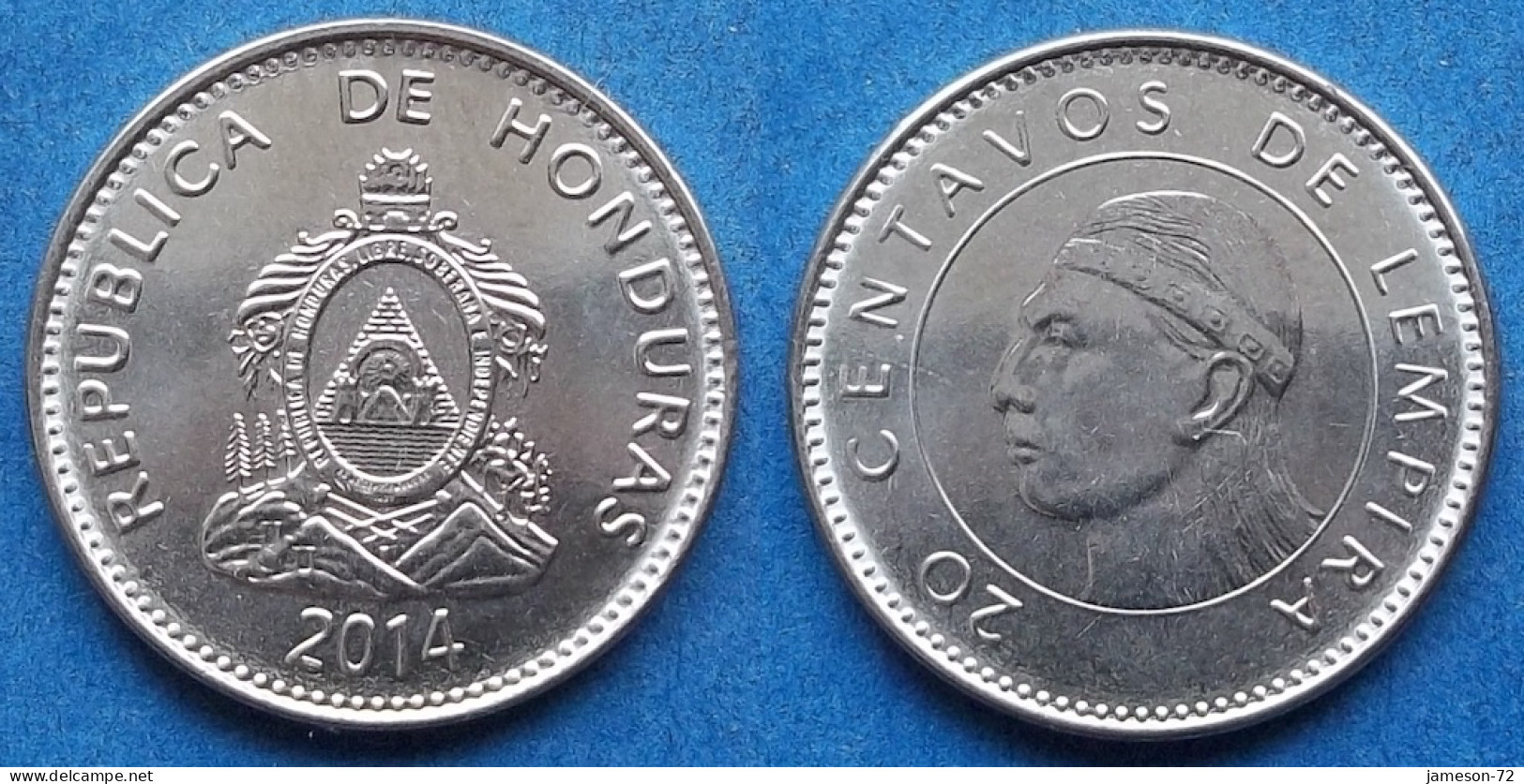 HONDURAS - 20 Centavos 2014 KM# 83a Monetary Reform - Edelweiss Coins - Honduras