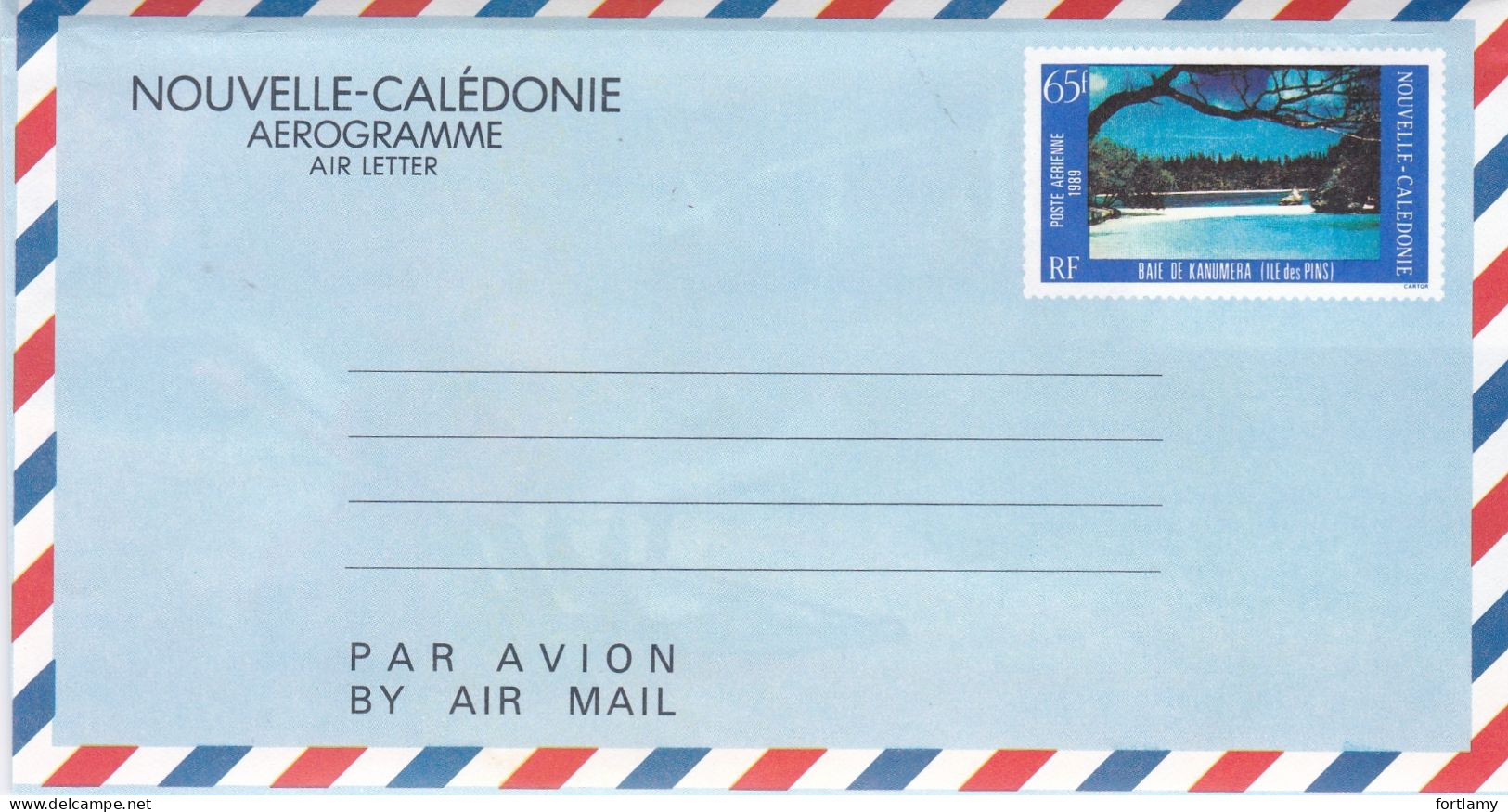 LOT 479 NOUVELLE CALEDONIE  AEROGRAMME N° 11 - 12 - 13 - 14