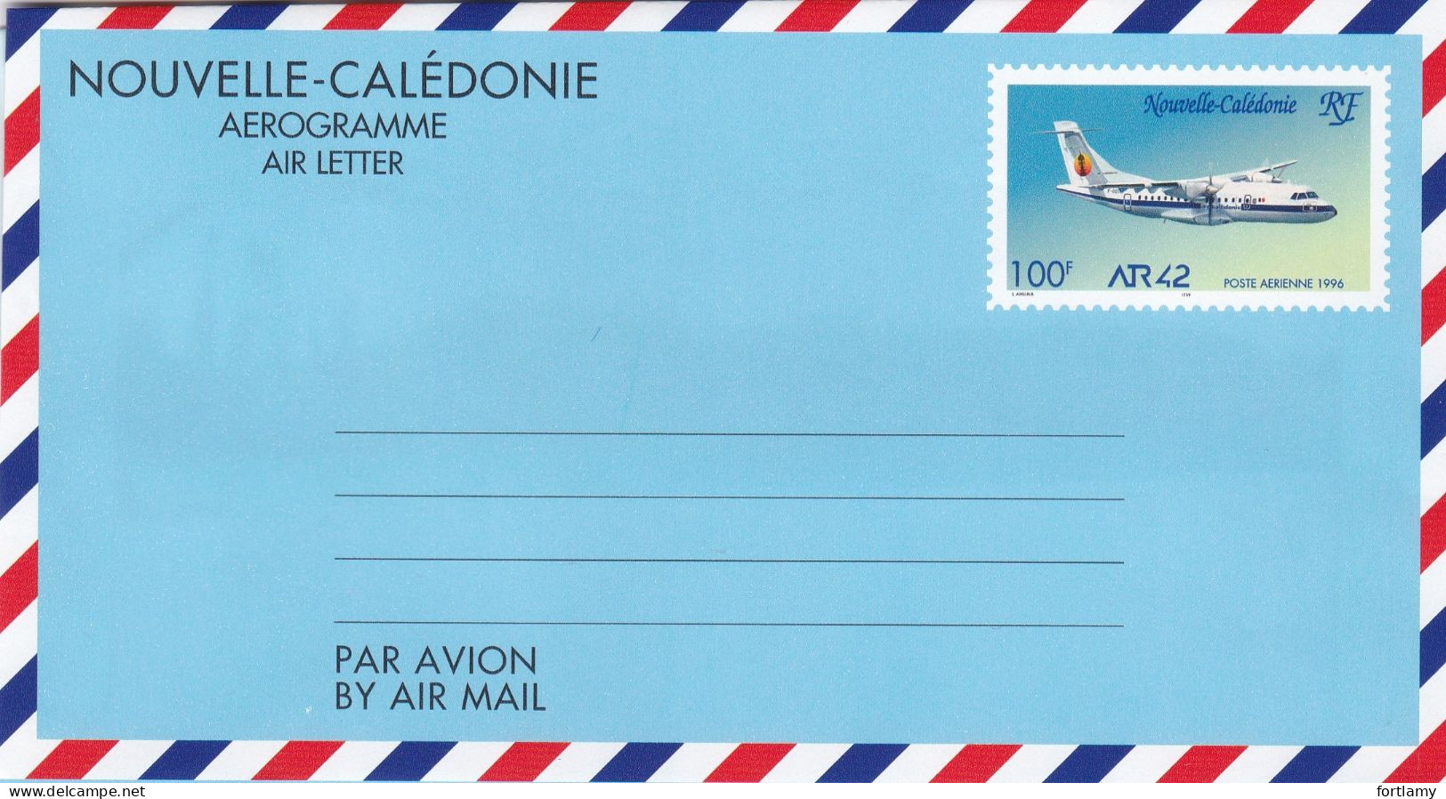 LOT 479 NOUVELLE CALEDONIE  AEROGRAMME N° 11 - 12 - 13 - 14