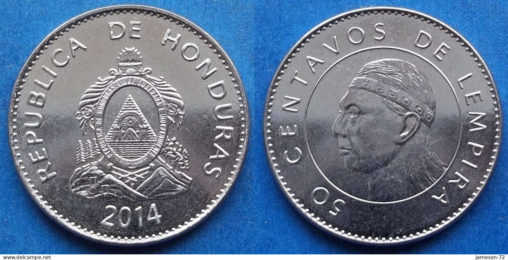 HONDURAS - 50 Centavos 2014 KM# 84a Monetary Reform - Edelweiss Coins - Honduras